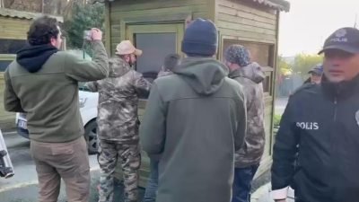 İstanbul Büyükşehir Belediyesi'nin idaresindeki Belgrad Ormanı'na, Tarım ve Orman Bakanlığı ekipleri