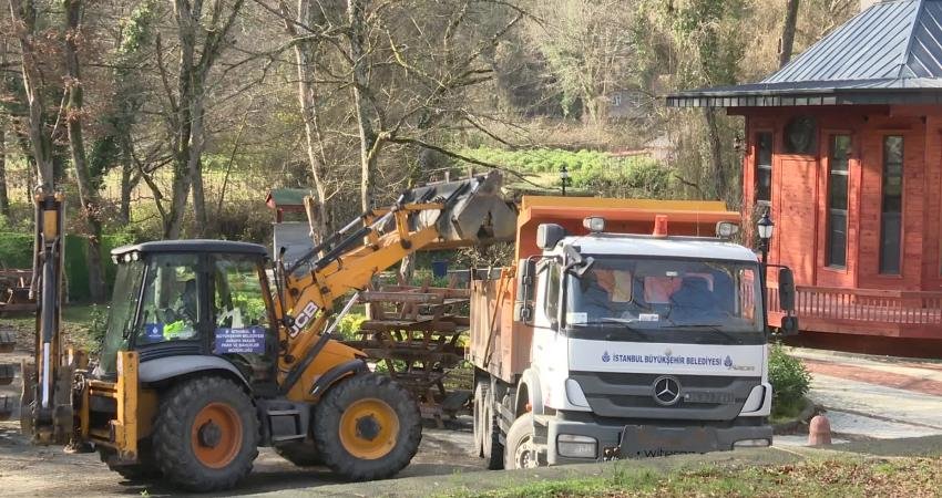 İstanbul Büyükşehir Belediyesi'nden Belgrad Ormanı'nda gerçekleştirilen 'şafak operasyonu'na ilişkin yapılan