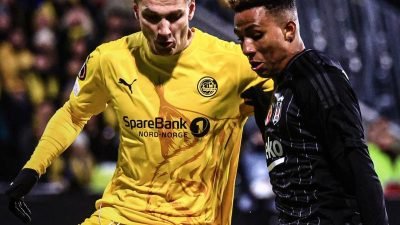 Avrupa Ligi’nin 6. hafta mücadelesinde Beşiktaş, deplasmanda Bodo/Glimt’e 2-1 mağlup