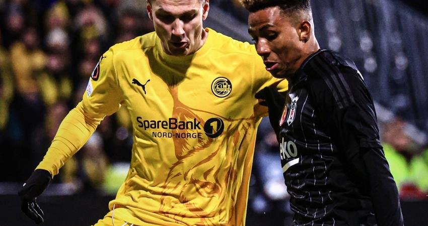 Avrupa Ligi’nin 6. hafta mücadelesinde Beşiktaş, deplasmanda Bodo/Glimt’e 2-1 mağlup
