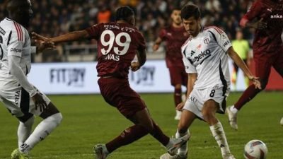 Süper Lig'in 14. haftasında ev sahibi Hatayspor ile Beşiktaş 1-1