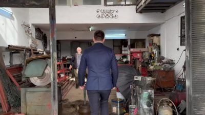Bodrum Belediye Başkanı Tamer Mandalinci, Turgutreis Sanayi Sitesi'ni ziyaret etti.
