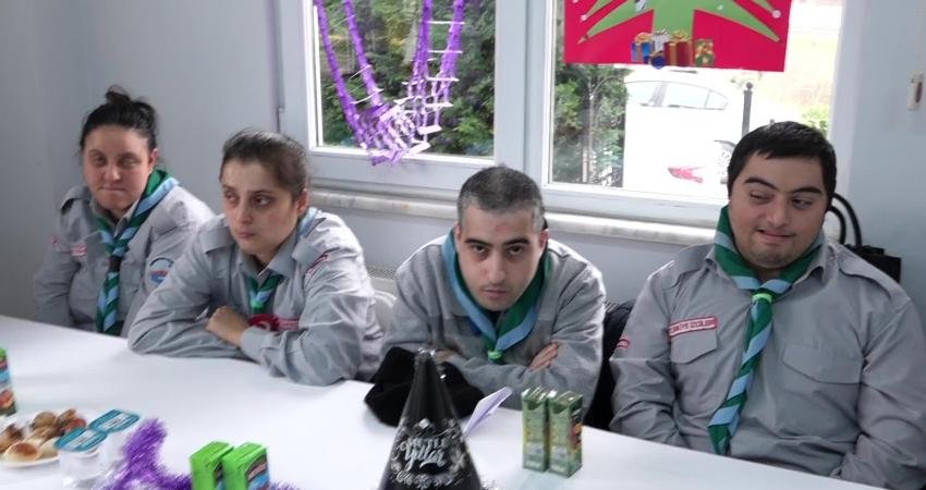 Büyükçekmece Belediyesi Engelli Eğitim ve Sosyal Yaşam Merkezi’nde eğitim alan