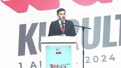 CHP Gençlik Kolları Başkanı Gençosman Killik, "Gelecek ve Umut" temalı