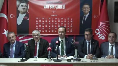 CHP’nin ekonomi politikalarını anlatmak amacıyla başlatılan ekonomi turu kapsamında Isparta’da