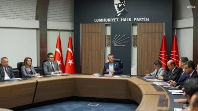 CHP Genel Başkanı Özgür Özel başkanlığında toplanan MYK toplantısının gündeminde