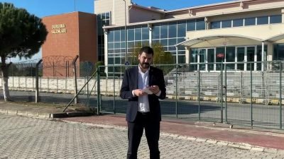 Silivri Cezaevi'nde Ahmet Özer'i ziyaret eden CHP İstanbul Milletvekili Ali