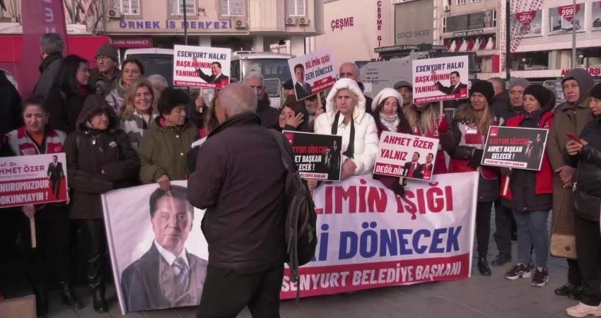 CHP İstanbul Milletvekili Fethi Açıkel, Esenyurt’ta Ahmet Özer için yapılan