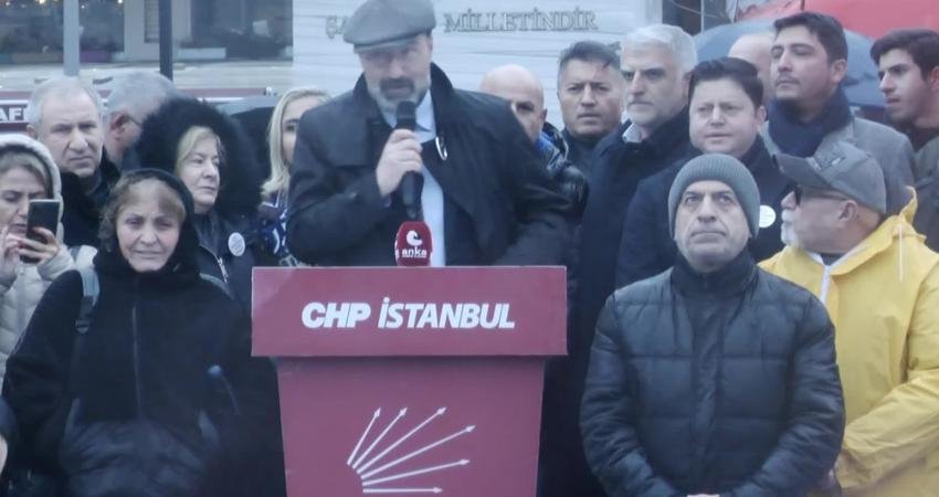 Esenyurt Belediye Başkanı Ahmet Özer’in tutuklanarak yerine kayyum atanmasına karşı