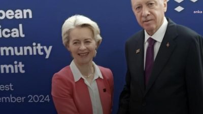 Cumhurbaşkanı Recep Tayyip Erdoğan, Avrupa Komisyonu Başkanı Ursula von der