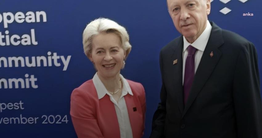 Cumhurbaşkanı Recep Tayyip Erdoğan, Avrupa Komisyonu Başkanı Ursula von der