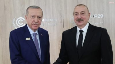 Cumhurbaşkanı Recep Tayyip Erdoğan, Azerbaycan Cumhurbaşkanı İlham Aliyev ile telefonda
