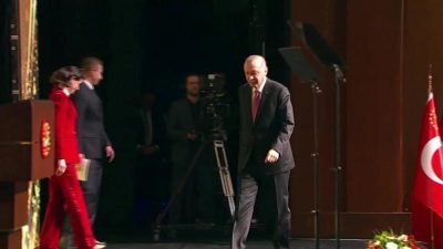 Cumhurbaşkanı Recep Tayyip Erdoğan, "Kim olursa olsun sanatını aşkla icra