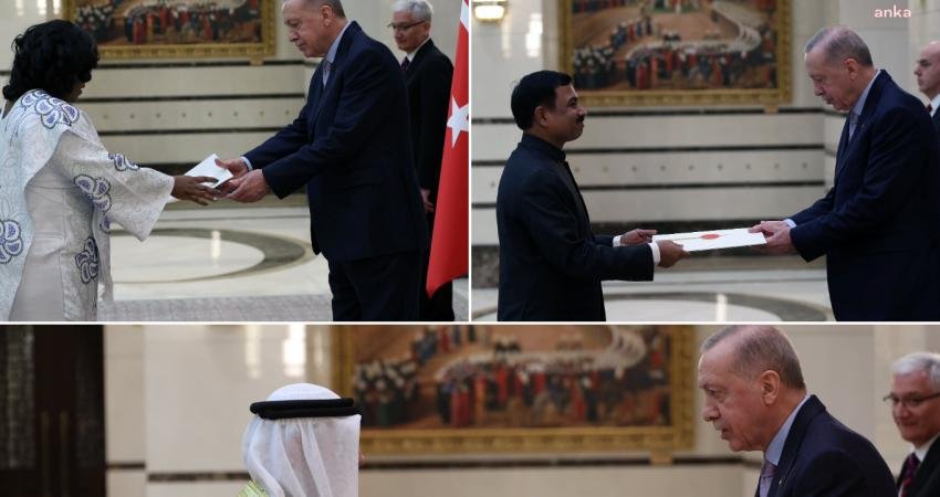 Cumhurbaşkanı Recep Tayyip Erdoğan, Sierra Leone'nin Ankara Büyükelçisi Francess Virginia