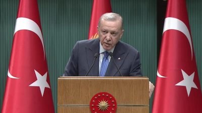 Cumhurbaşkanı Recep Tayyip Erdoğan, Suriye'de yaşanan gelişmelere ilişkin, "Suriye'nin toprak