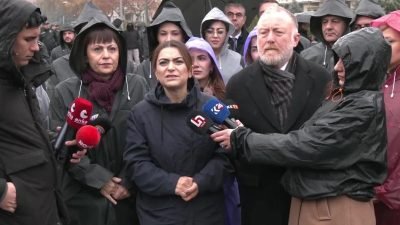 DEM Parti Grup Başkanvekili Gülistan Kılıç Koçyiğit, partili belediye başkanlarının