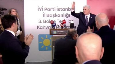 İYİ Parti Genel Başkanı Müsavat Dervişoğlu, partisinin İstanbul 3. Bölge