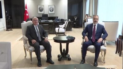 Dışişleri Bakanı Hakan Fidan, Milli Savunma Bakanı Yaşar Güler ile