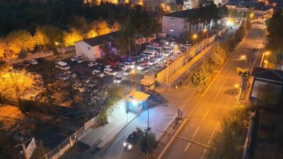 Diyarbakır’da polis ekiplerince, fuhuş yapıldığı tespit edilen iş yerlerine İnsansız Hava Araçları