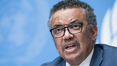 Dünya Sağlık Örgütü (DSÖ) Genel Direktörü Tedros Adhanom Ghebreyesus, sağlık
