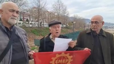 Giresun Merkez ilçesinde deniz kenarında kumsal alana karavan parkı yapılmasına