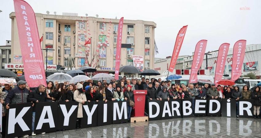 CHP Genel Başkan Yardımcısı Gökan Zeybek, Esenyurt’ta devam eden "Demokrasi