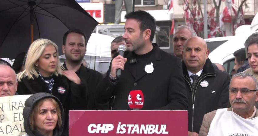 Esenyurt Belediye Başkanı Ahmet Özer’in tutuklanarak yerine kayyum atanmasına karşı