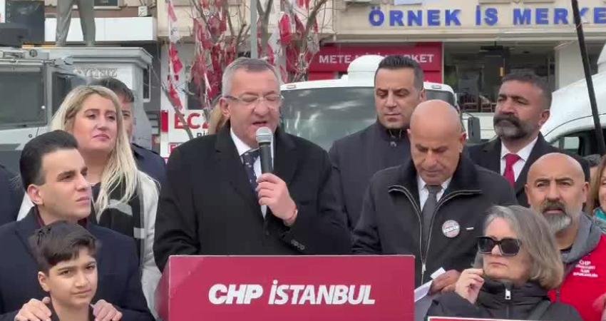 Esenyurt Belediye Başkanı Ahmet Özer’in tutuklanarak yerine kayyum atanmasına karşı