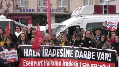 CHP İzmir Milletvekili Yüksel Taşkın, Esenyurt’taki Demokrasi Nöbeti'nde yaptığı konuşmada,