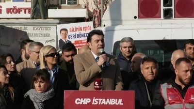 Esenyurt Belediye Başkanı Ahmet Özer’in tutuklanarak yerine kayyum atanmasına karşı