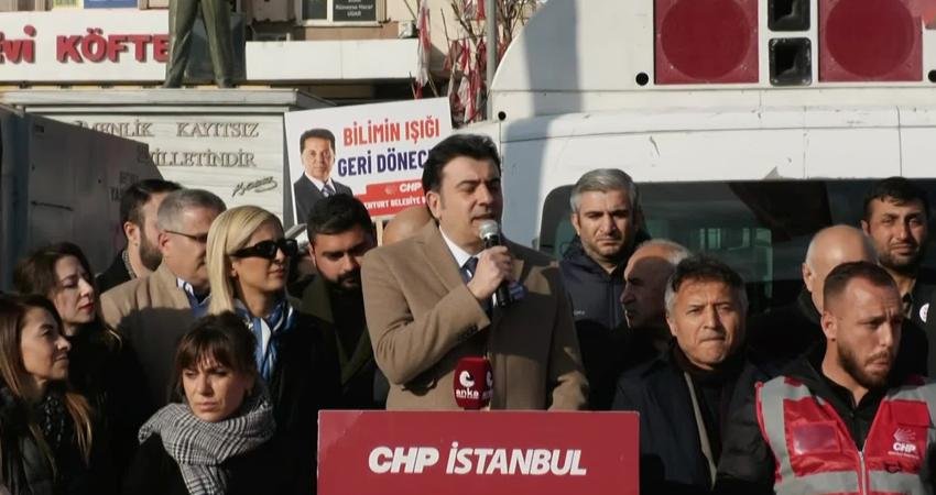 Esenyurt Belediye Başkanı Ahmet Özer’in tutuklanarak yerine kayyum atanmasına karşı