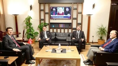 Genç Parti Genel Başkanı Burçin Şahindur, Saadet Partisi Genel Başkanı