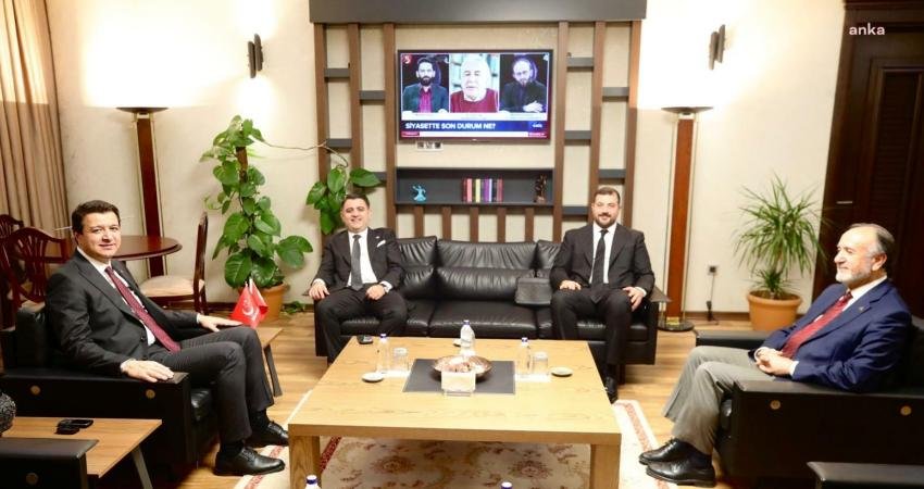 Genç Parti Genel Başkanı Burçin Şahindur, Saadet Partisi Genel Başkanı