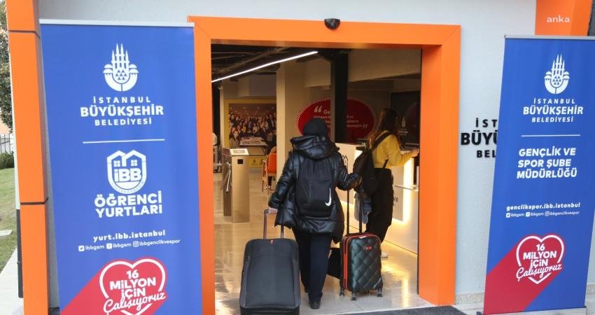 İstanbul Büyükşehir Belediyesi (İBB),  İstanbul'da okuyan ve barınma sorunu