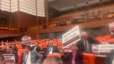 Bütçe görüşmelerinde Genel Kurul’a hitap eden İçişleri Bakanı Ali Yerlikaya’nın