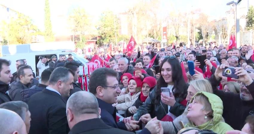 TBB ve İBB Başkanı Ekrem İmamoğlu, Çerkezköy'de Kent Lokantası açılışında