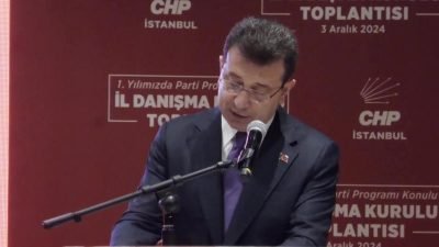 İstanbul Büyükşehir Belediye (İBB) Başkanı Ekrem İmamoğlu, CHP İstanbul İl