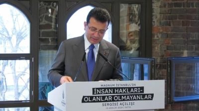 İstanbul Büyükşehir Belediye (İBB) Başkanı Ekrem İmamoğlu, ‘10 Aralık Dünya