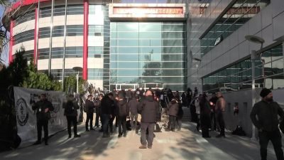 Adıyaman'da 6 Şubat depremlerinde yıkılan ve KKTC’li sporcuların ve tur