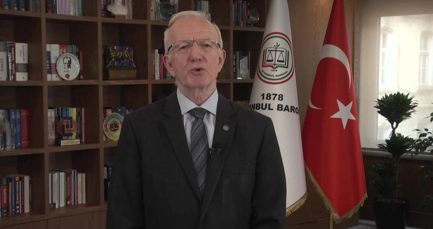 İstanbul Barosu Başkanı Prof. Dr. İbrahim Özden Kaboğlu, 10 Aralık