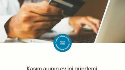 İstanbul Planlama Ajansı (İPA), 'İstanbul Barometresi Kasım 2024' verilerini açıkladı.