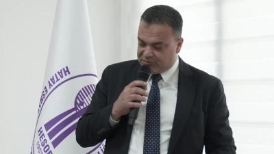 İYİ Parti Genel Başkanı Müsavat Dervişoğlu, deprem bölgesi ziyaretinin ilk
