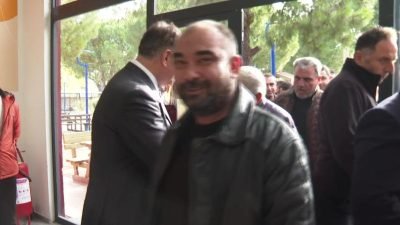 İzmir Büyükşehir Belediye Başkanı Cemil Tugay, Kınık'ta yaptığı koordinasyon toplantısının