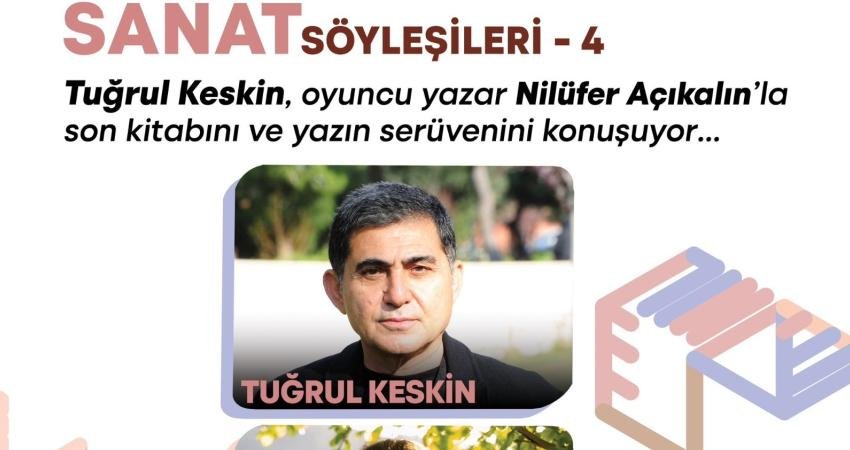 İzmir Büyükşehir Belediyesi tarafından düzenlenen Edebiyat Söyleşileri’nin konuğu, yazar ve