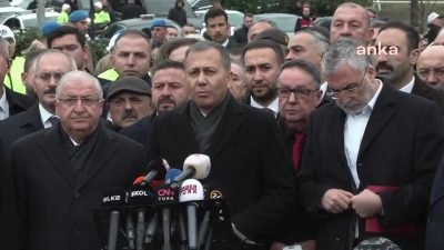 İçişleri Bakanı Ali Yerlikaya, Balıkesir’in Karesi ilçesinde patlayıcı üreten fabrikada