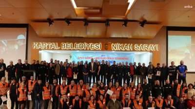 Kartal Belediyesi Afet İşleri Müdürlüğü’ne bağlı Arama Kurtarma ekibi, Afet