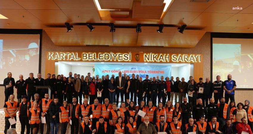 Kartal Belediyesi Afet İşleri Müdürlüğü’ne bağlı Arama Kurtarma ekibi, Afet
