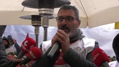 Sendikaya üye olduktan sonra işten çıkarılan Çatalca’daki Polonez işçilerinin Ankara’ya