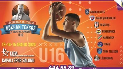 Türk basketbolunun köklü kulüplerinin U-16 takımlarının yer alacağı 'Lüleburgaz Belediyesi