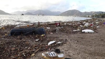 Marmaris Belediyesi Temizlik İşleri Müdürlüğü’ne bağlı ekipler, etkisini iki gün